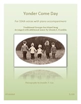 Yonder Come Day SSAA choral sheet music cover
